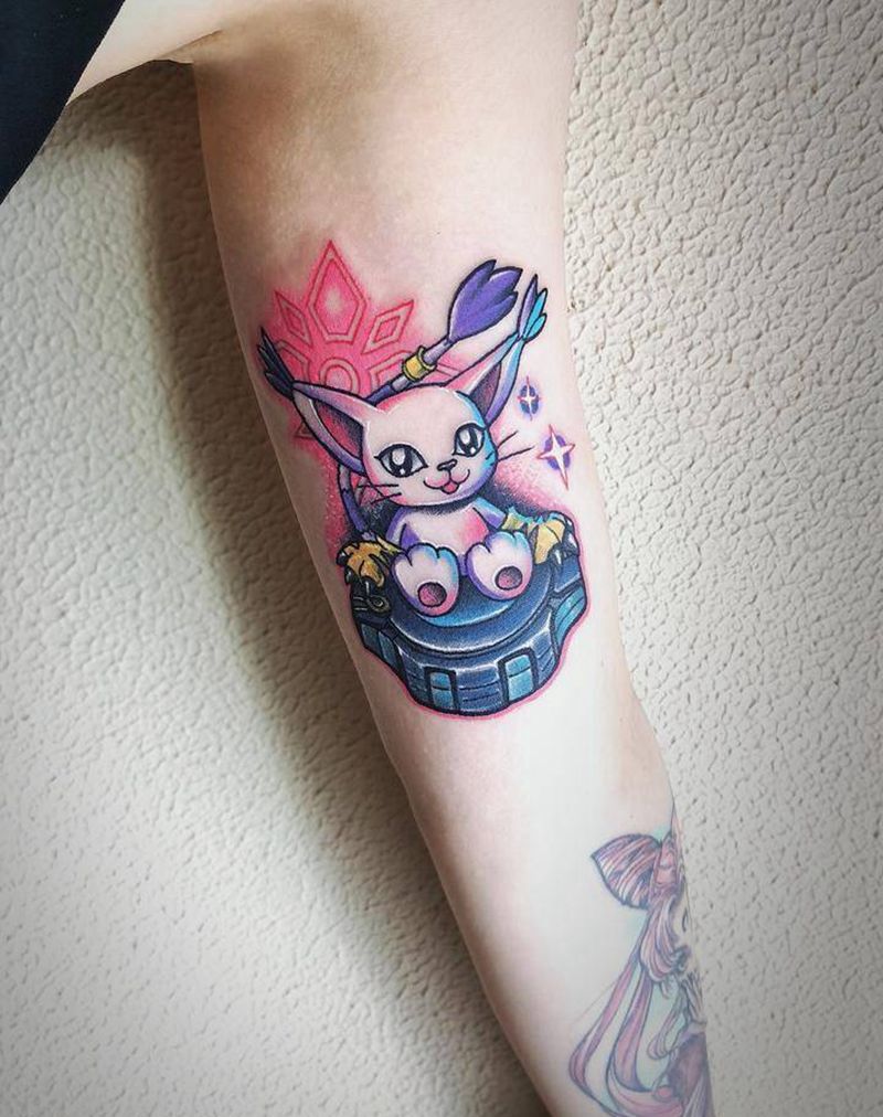 卡通纹身图片_New School纹身图案