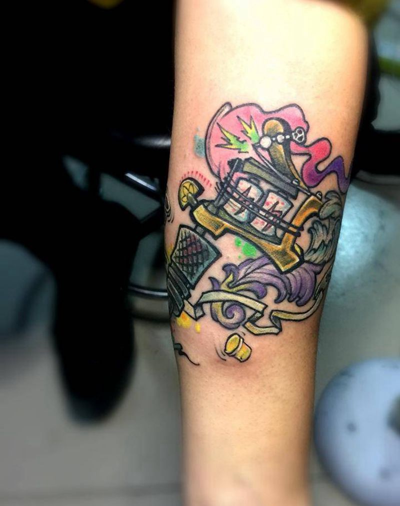 文身机纹身图片