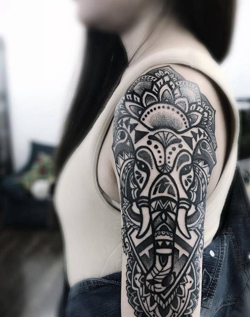 象图腾纹身图片