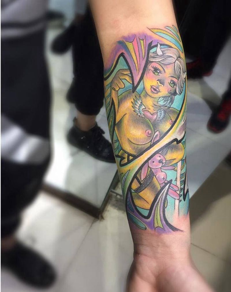 大妞儿纹身图片