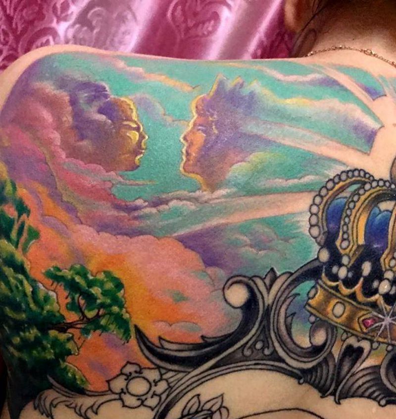 《白雪公主》纹身图片