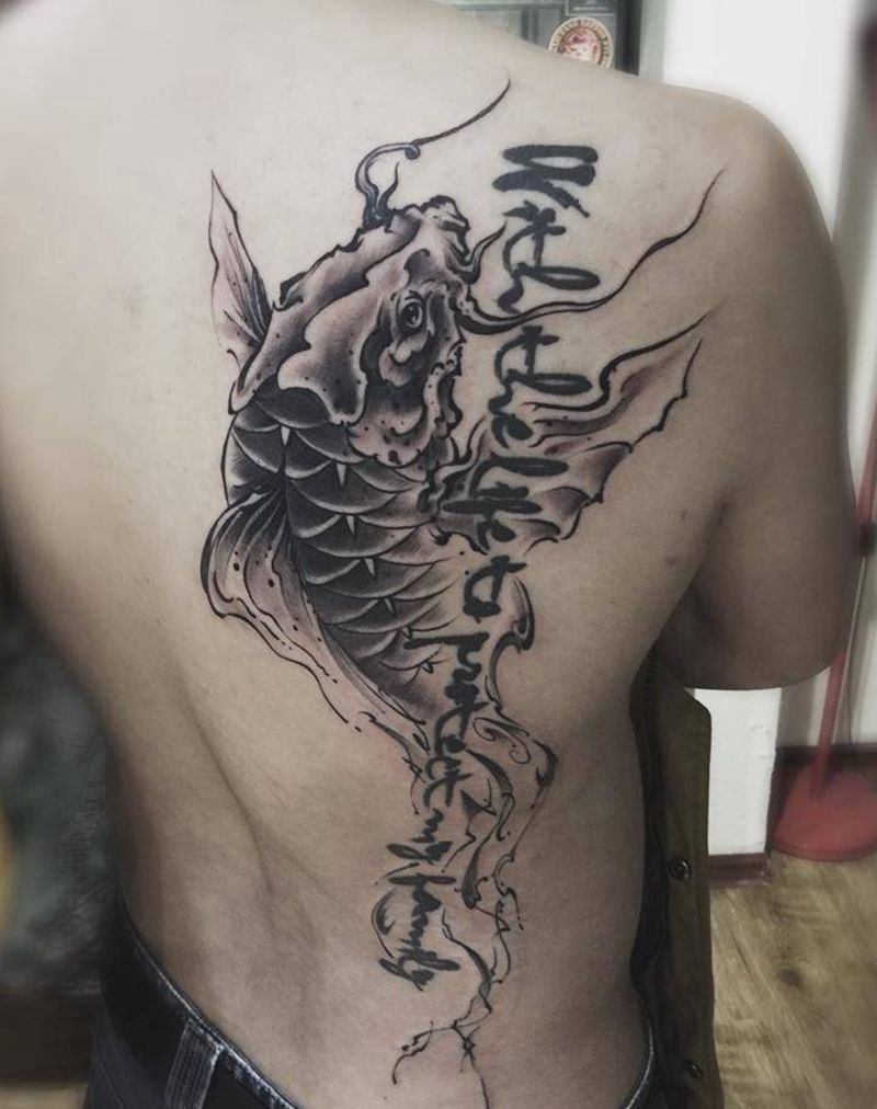 鱼纹身图片