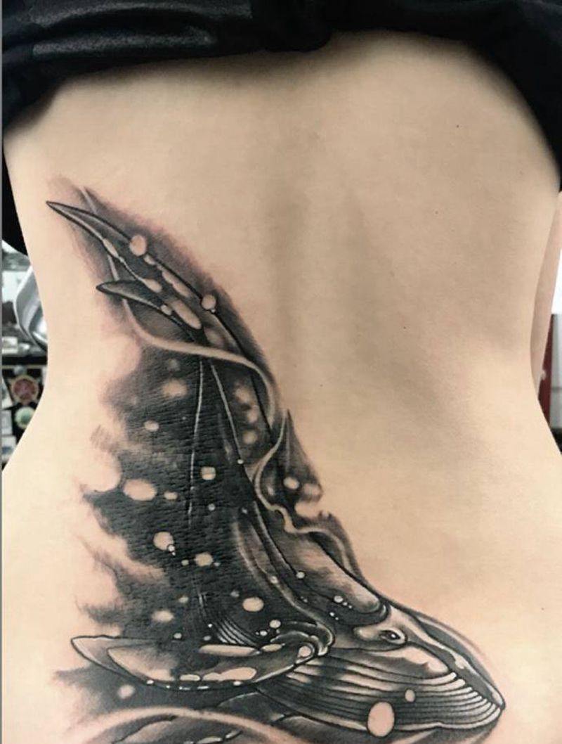 鲸纹身图片