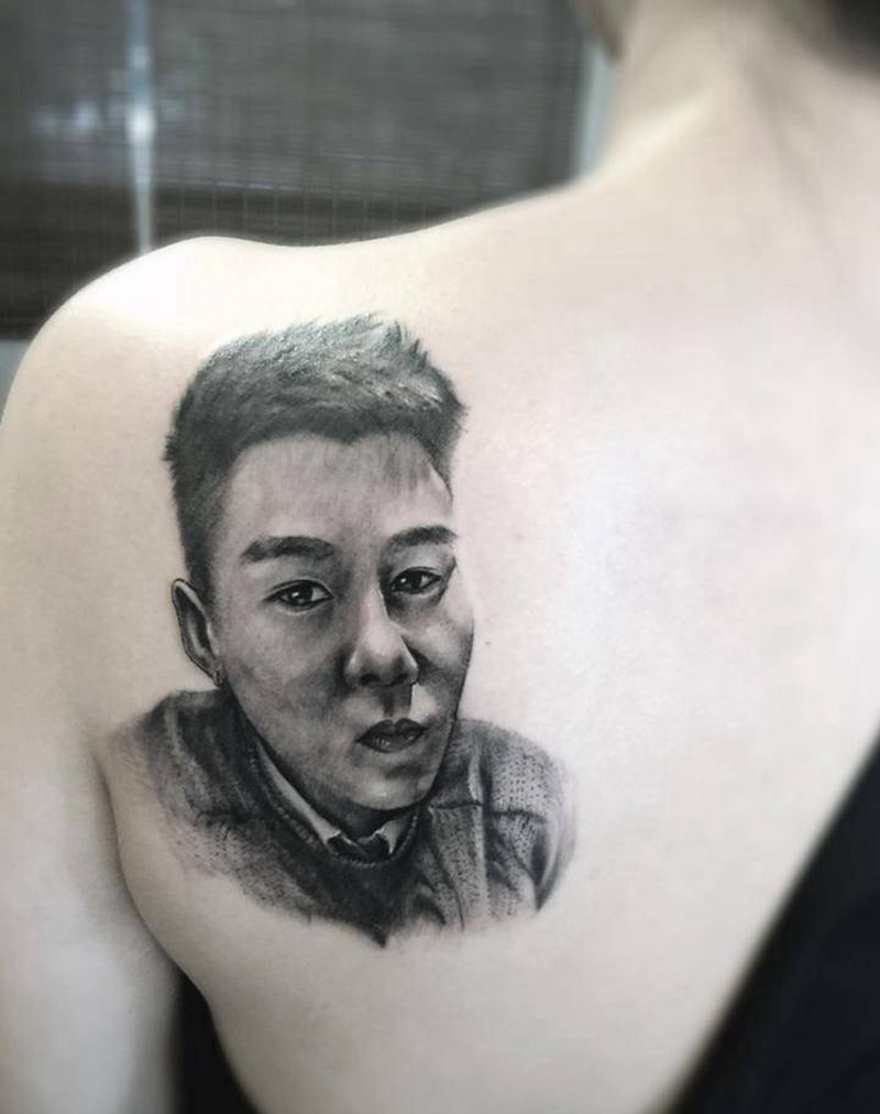 肖像纹身图片