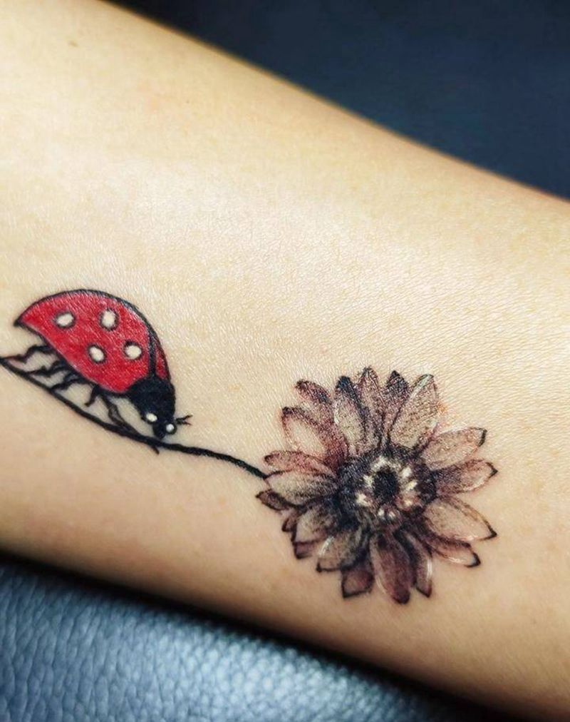 小清新纹身图片_手臂纹身图案