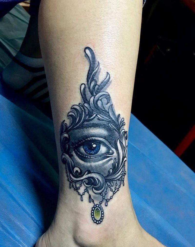 眼纹身图片