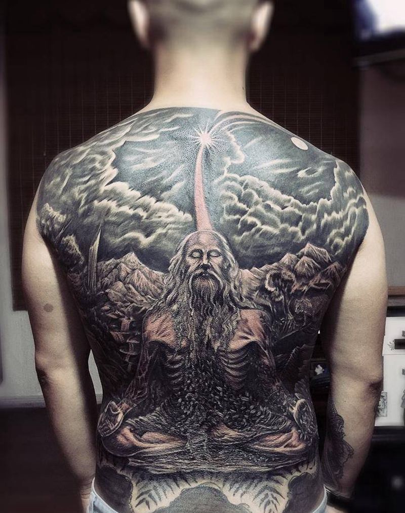 三摩地纹身图片