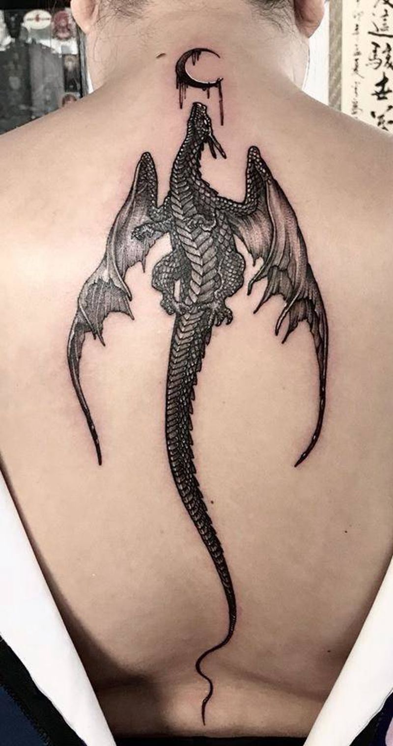 Dragon纹身图片