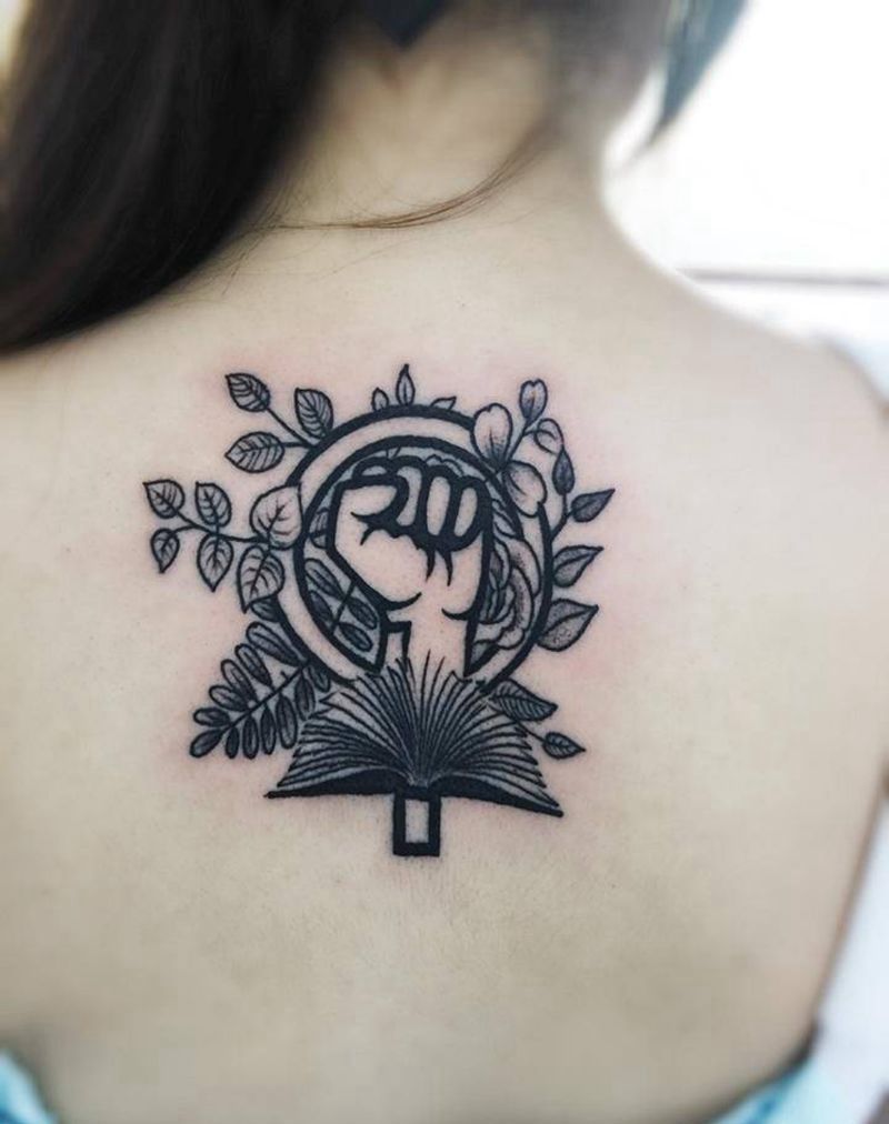 女权主义者纹身图片