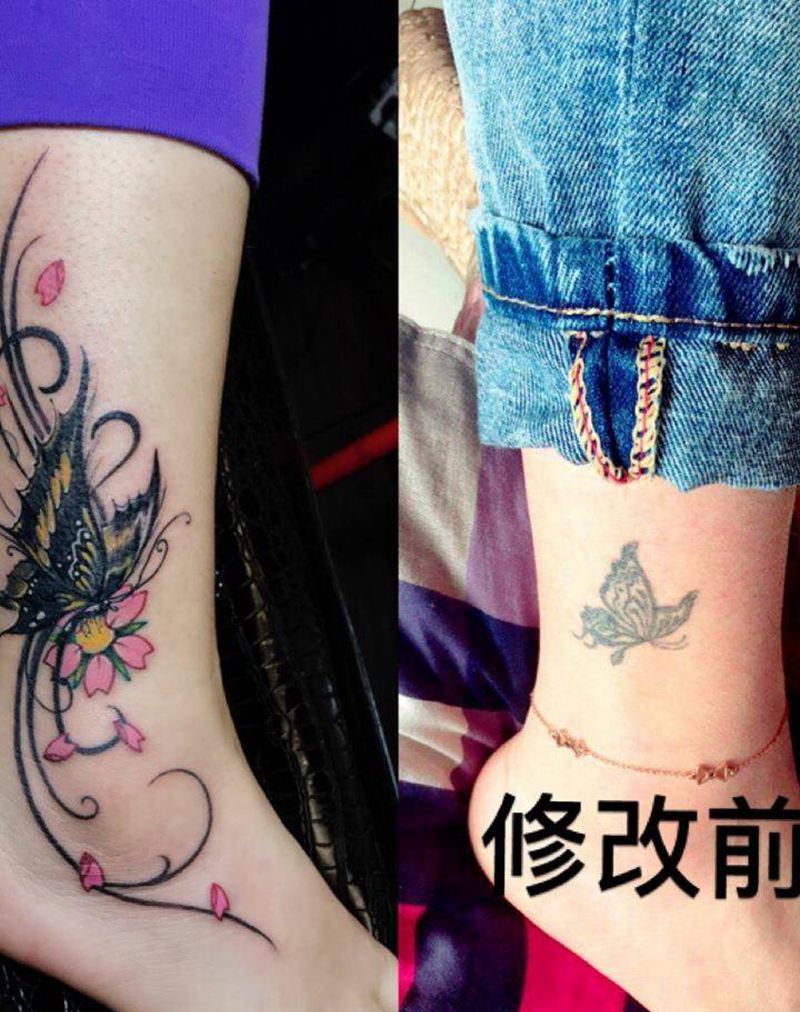 蝴蝶纹身图片