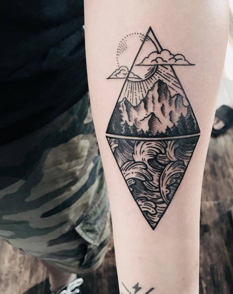 简笔画纹身图片