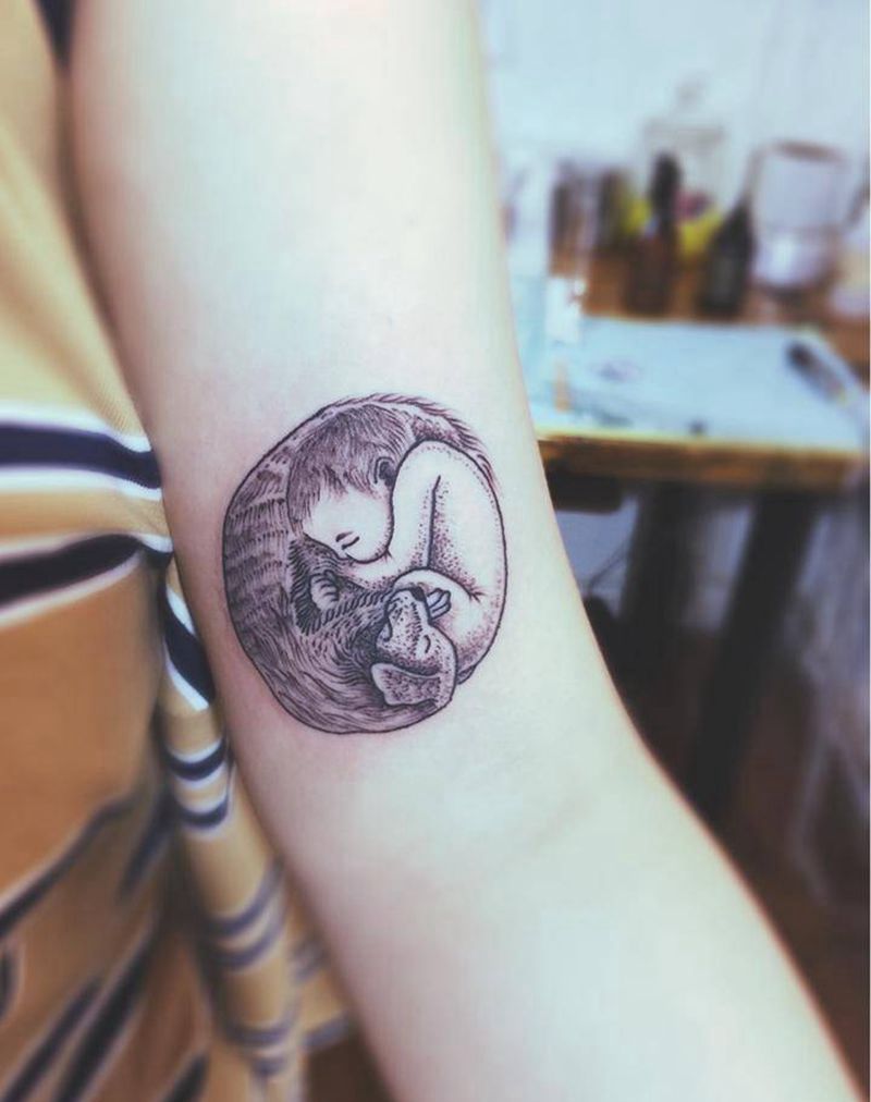 承载者的故事纹身图片