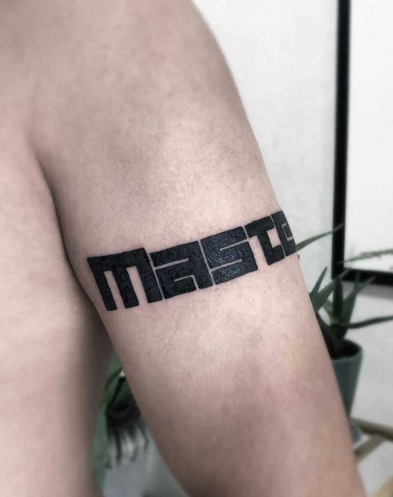 字儿纹身图片_手臂图腾纹身图案