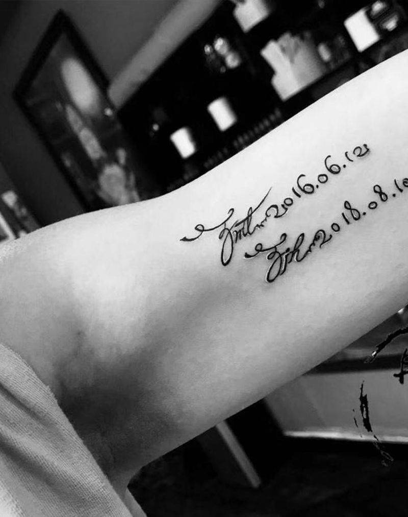 英文纹身图片_肩部手臂新传统纹身图案