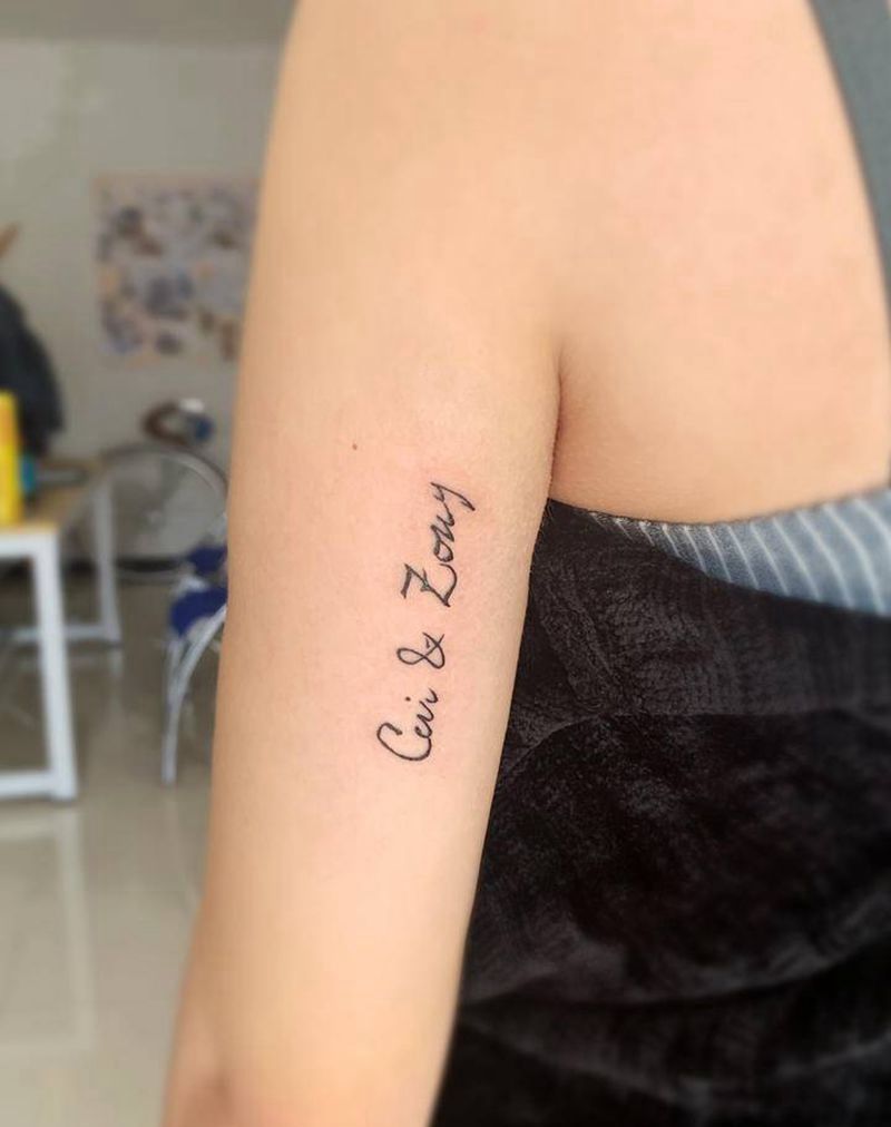 字符纹身图片_手臂腰部图腾纹身图案