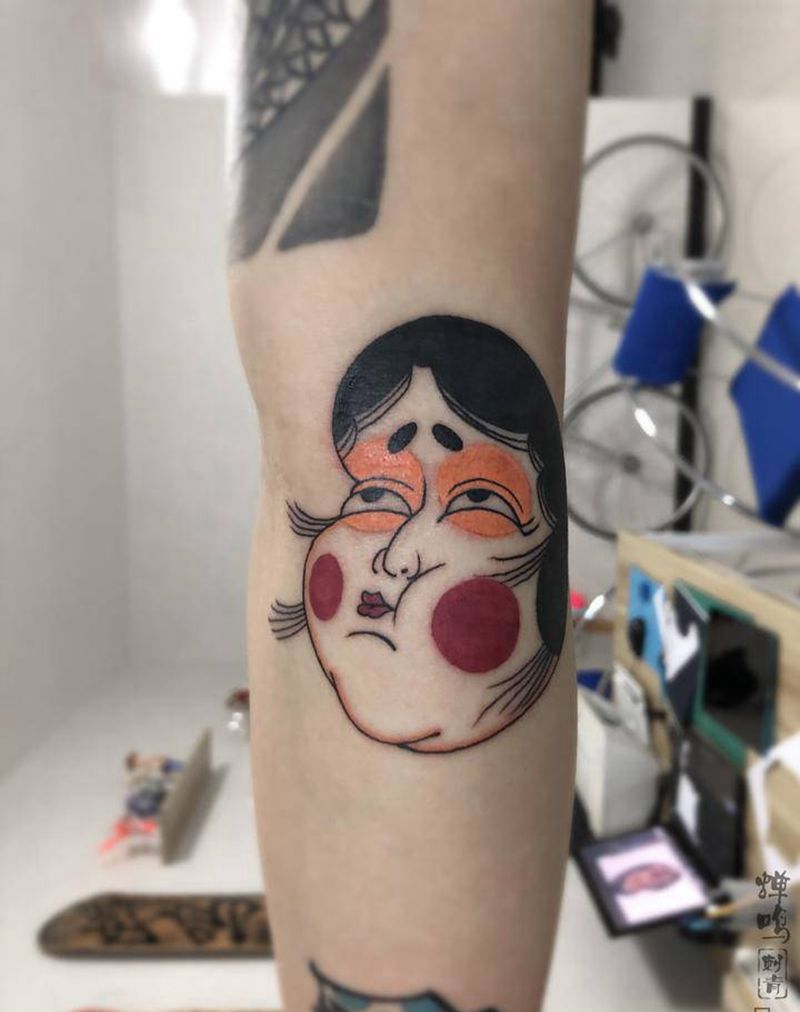 阿多福纹身图片_手臂老传统纹身图案