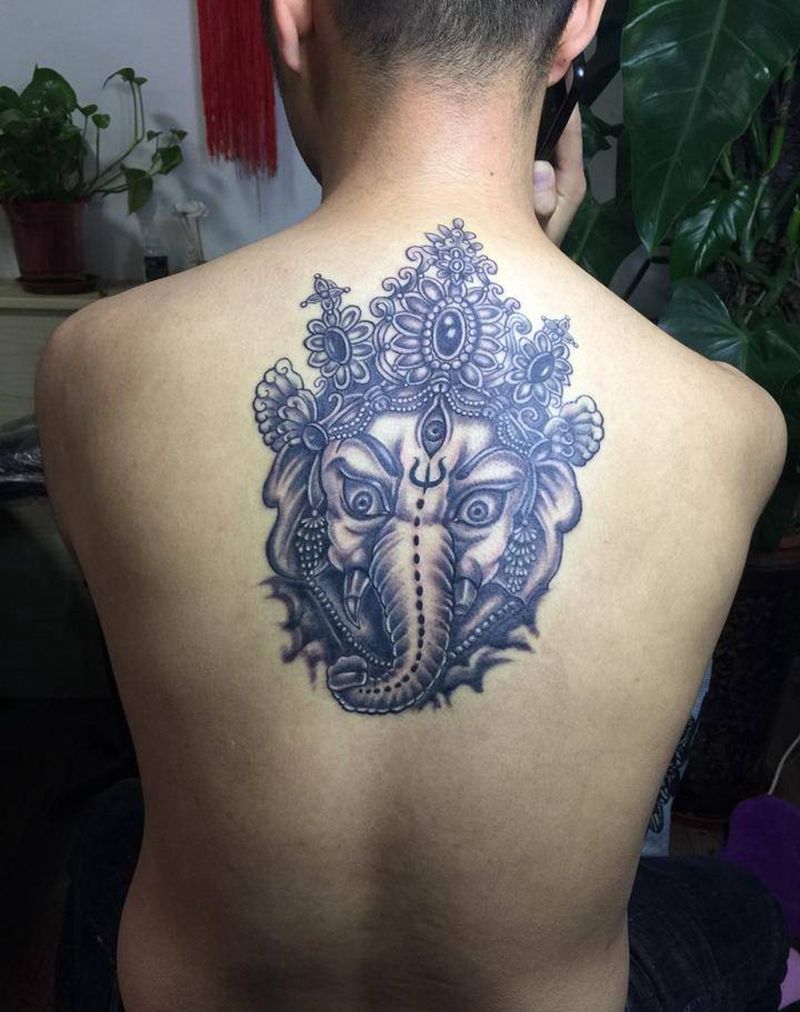 小象神纹身图片