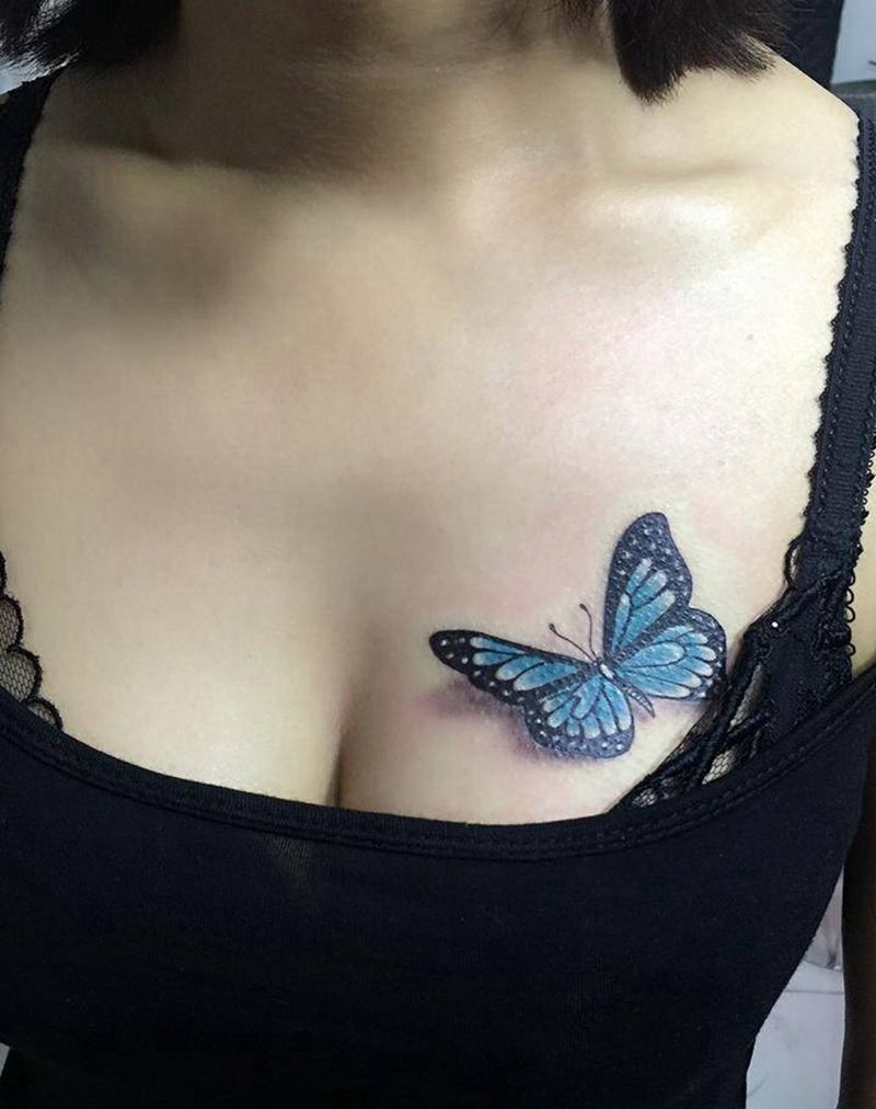 蝴蝶纹身图片