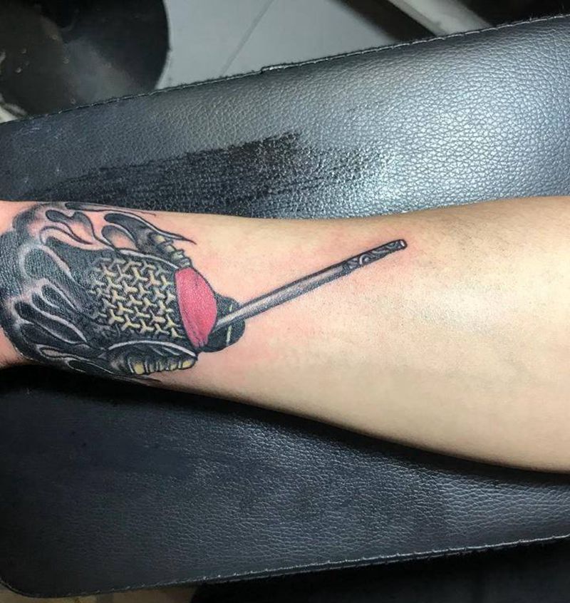 遮盖英文纹身图片