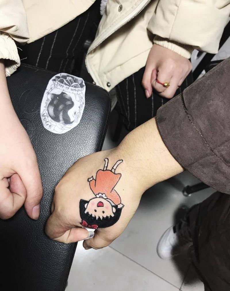 小清新纹身图片