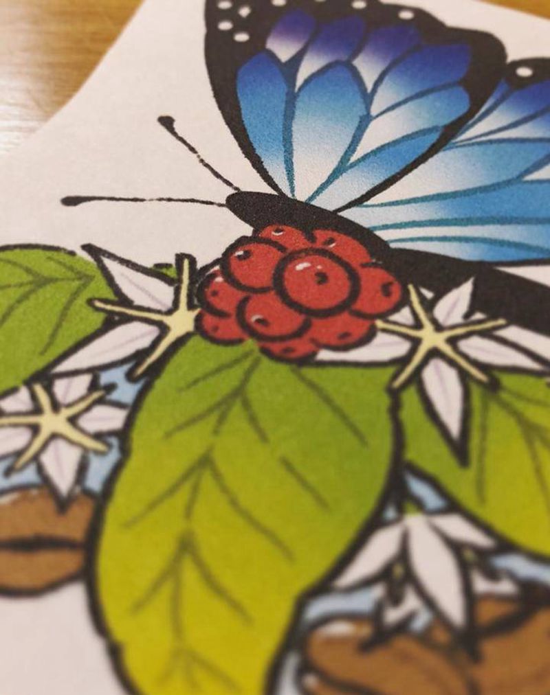 ☕️咖啡与蝴蝶