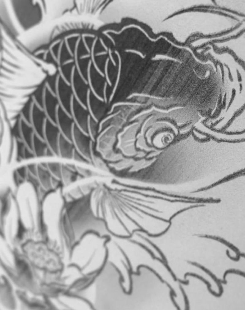 优惠图案纹身图片_手稿手臂腿部腰部背部传统动物植物原创纹身图案
