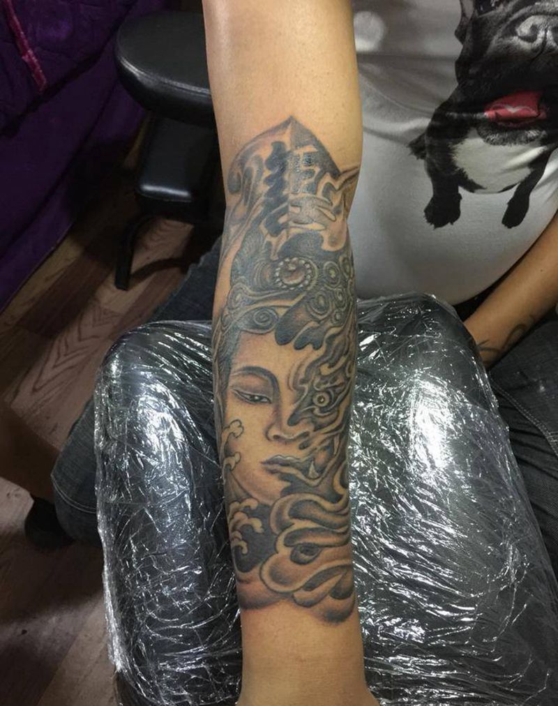 一念之间纹身图片