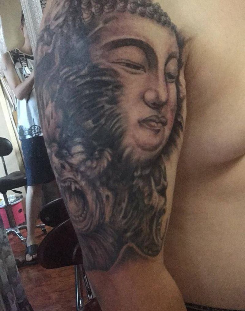 欧美覆盖纹身图片