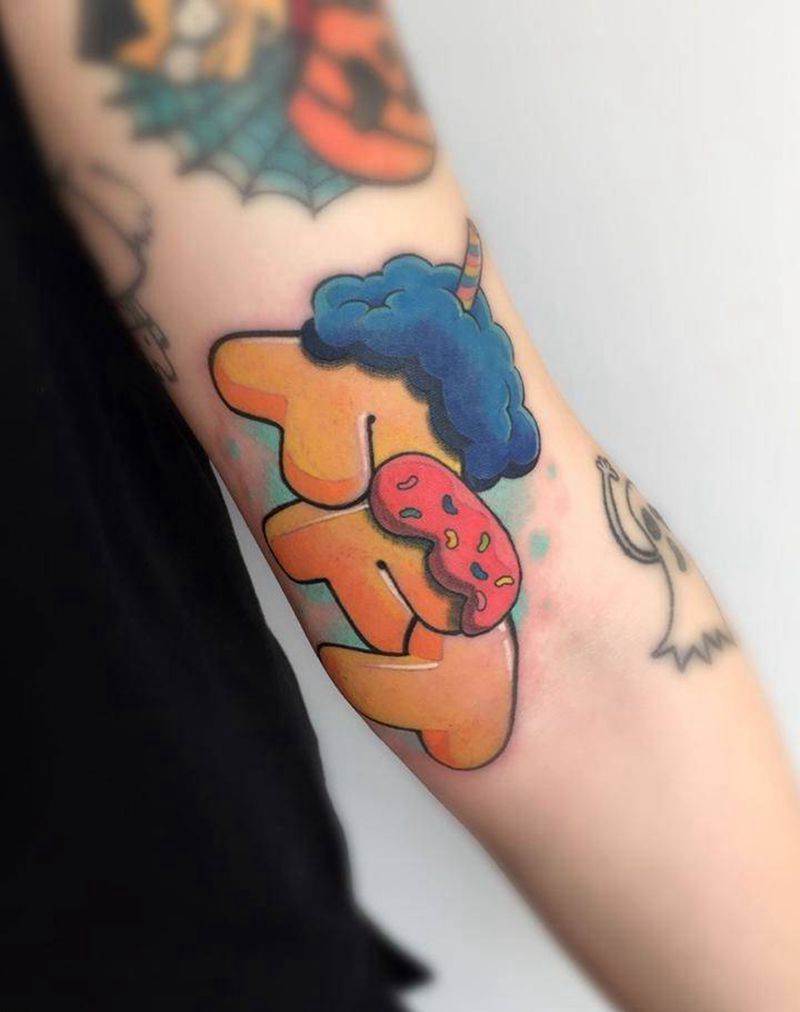 FFT纹身图片_成品手臂欧美清新字符原创纹身图案