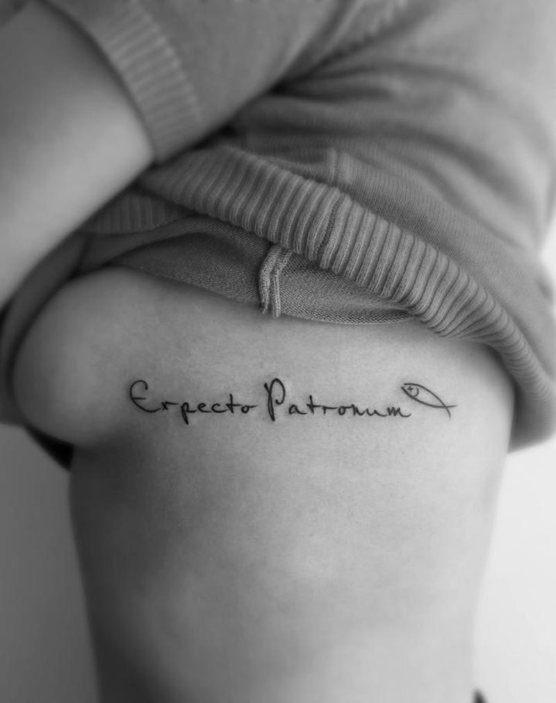 呼神护卫纹身图片_成品清新字符图腾纹身图案