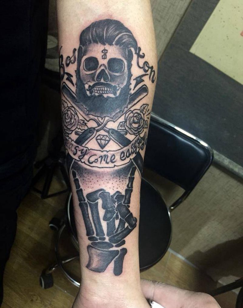 波士顿乐队纹身图片