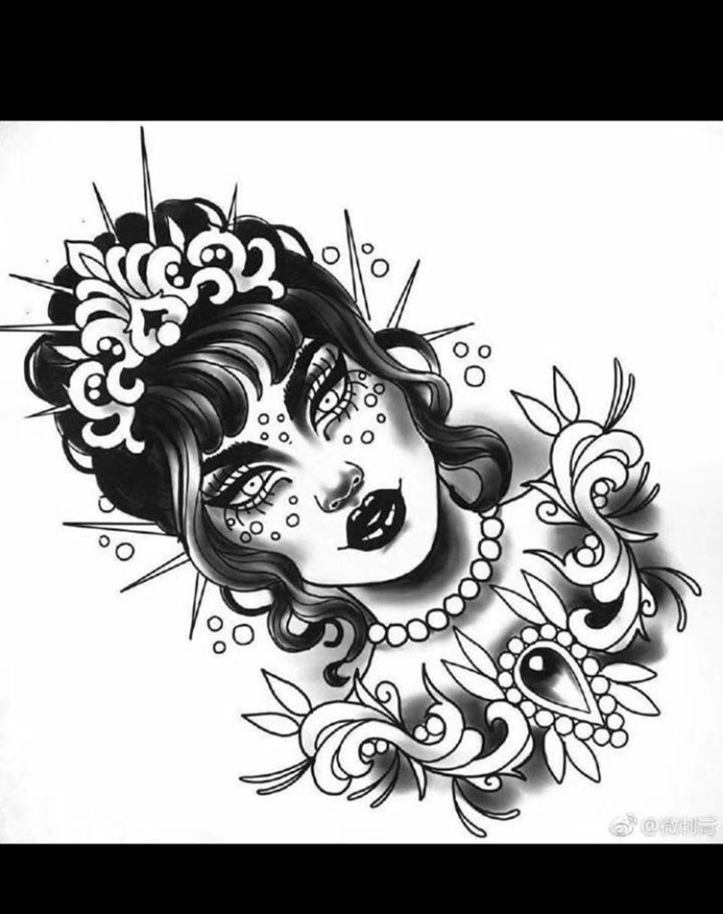 纹身稿子欣赏学习纹身图片