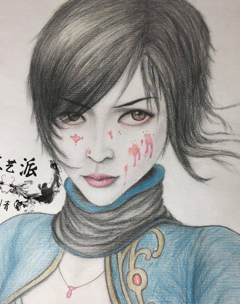 燕凌娇纹身图片