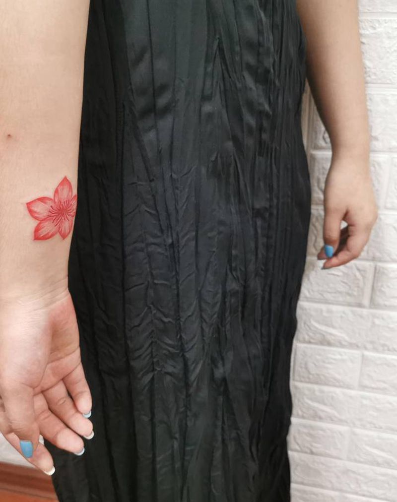 小清新纹身图片_手臂纹身图案