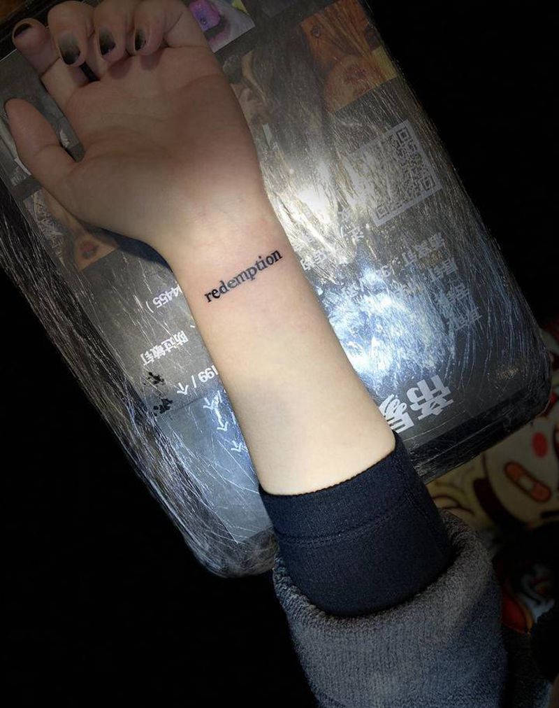 字母纹身图片_手臂纹身图案