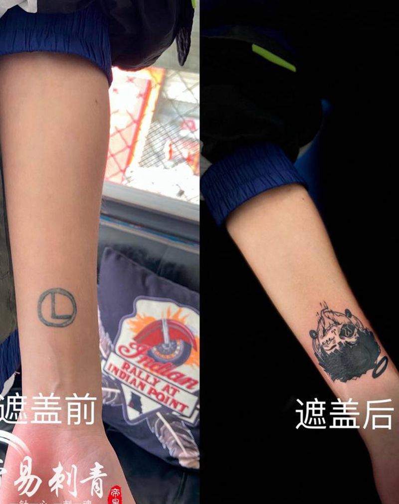 遮盖纹身图片_手臂纹身图案