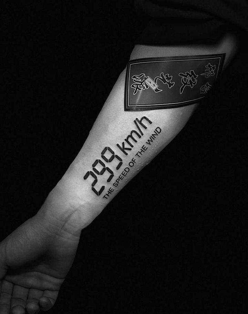 速度与激情纹身图片_手臂手部纹身图案