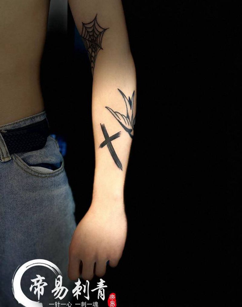 拼接【未完】纹身图片_手臂纹身图案