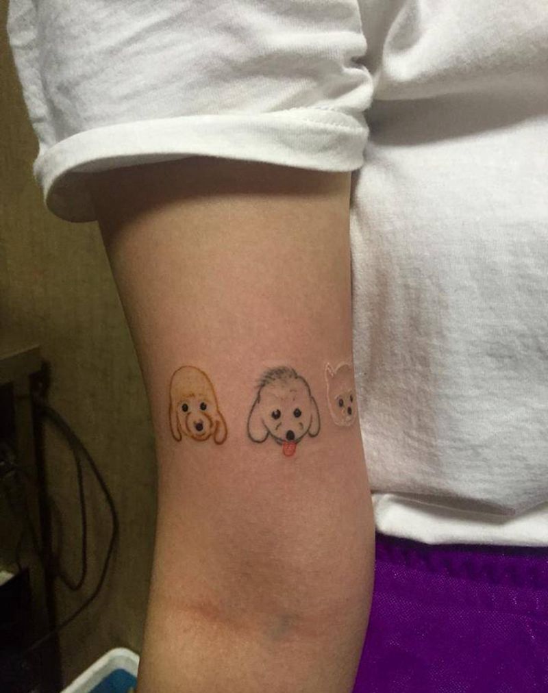 简笔画小图纹身图片