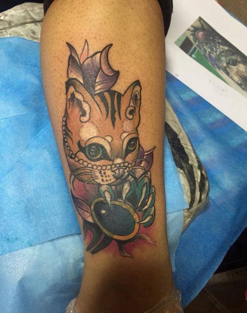 覆盖图腾纹身图片