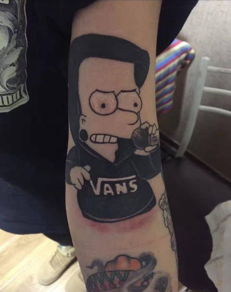 吉普森漫画纹身纹身图片