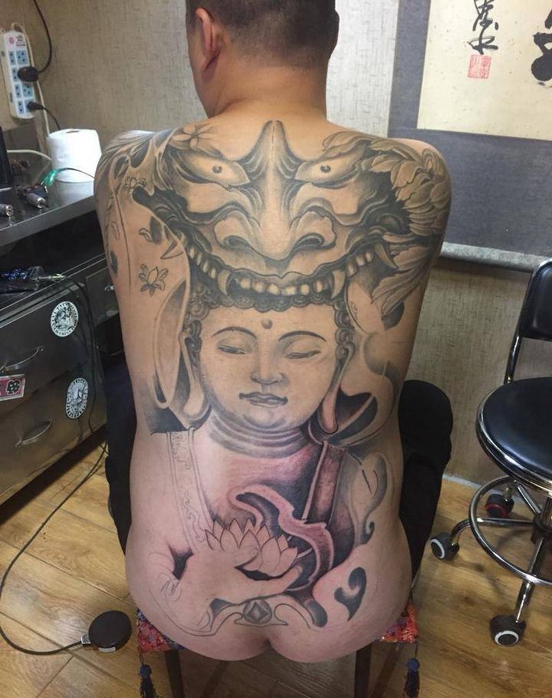 几年前的作品未完成纹身图片