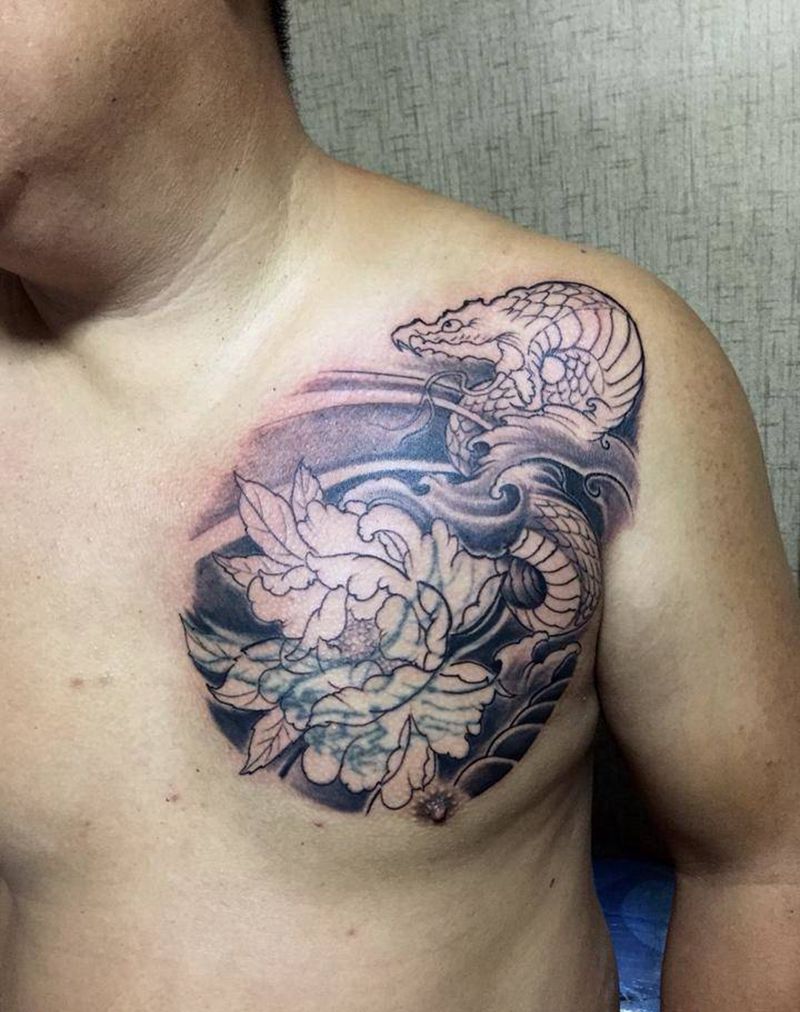 彩色覆盖未完成！纹身图片