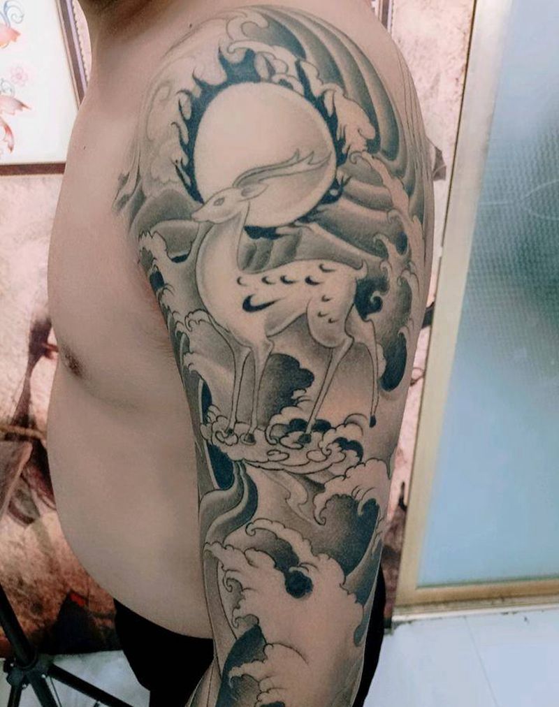 花臂纹身图片_手臂纹身图案