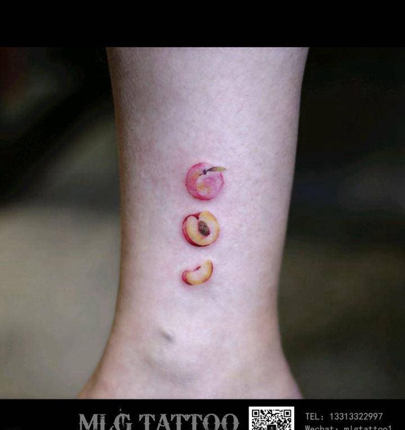 水蜜桃纹身图片