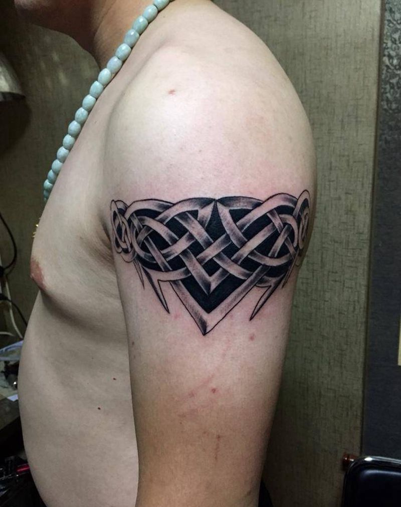 编制臂环！纹身图片