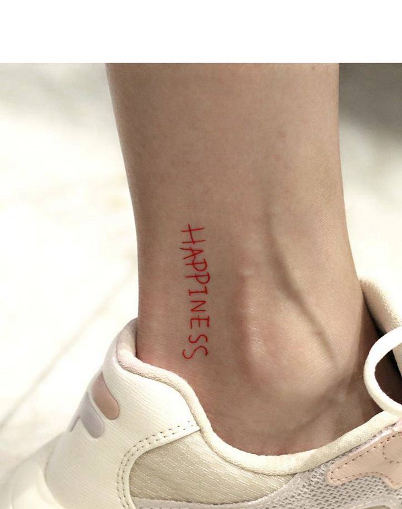 字母纹身图片_腿部图腾纹身图案