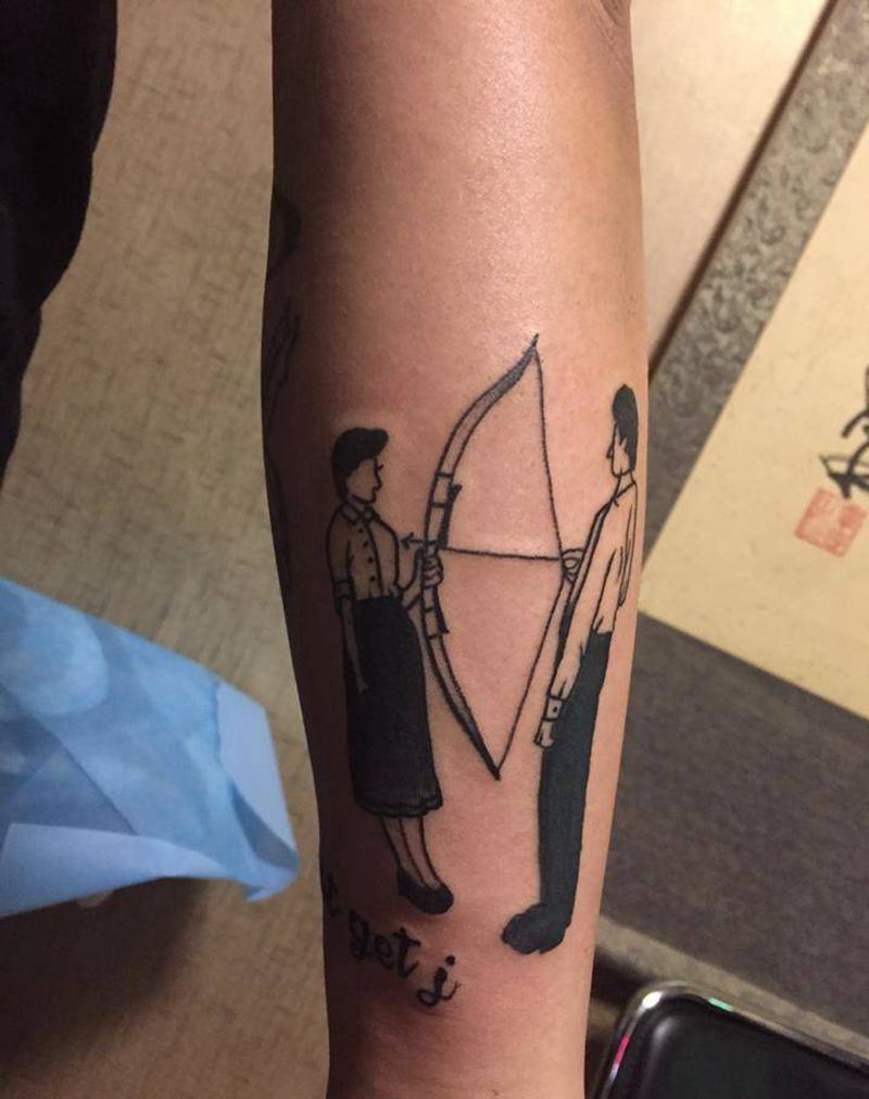 斯姑小图案纹身图片