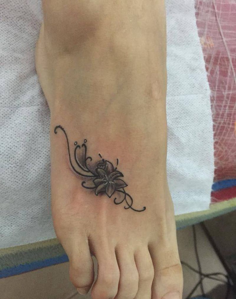 小清新路线纹身图片