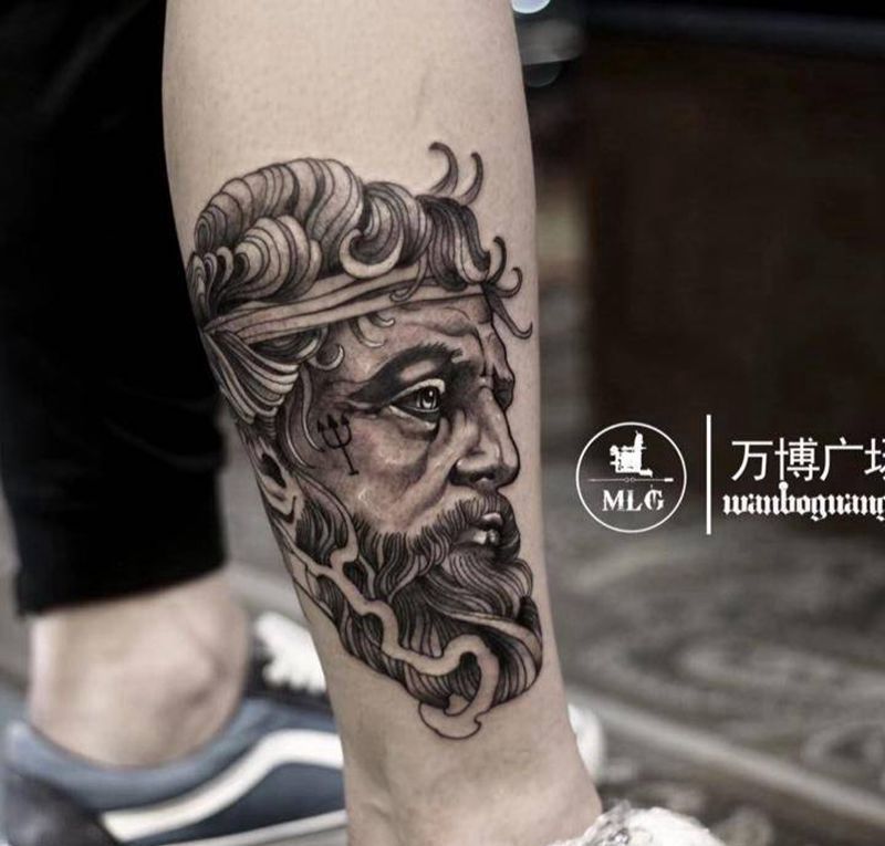 杂图纹身图片_成品颈部手臂腿部清新胸部人物动物植物晕染纹身图案